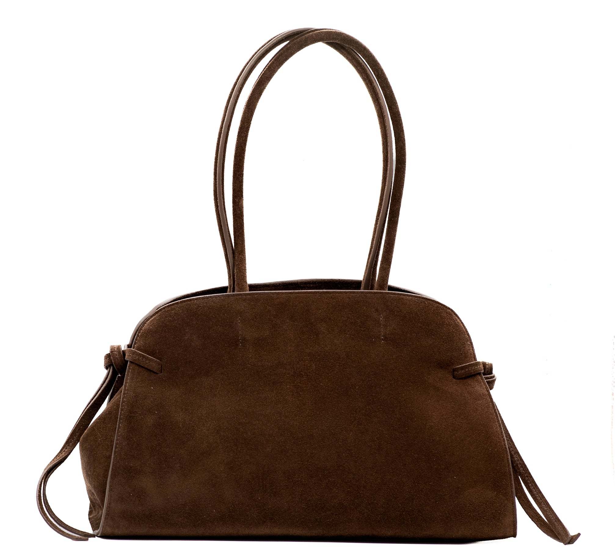 MMAR Halyna – Chocolate Suede Shoulder Bag